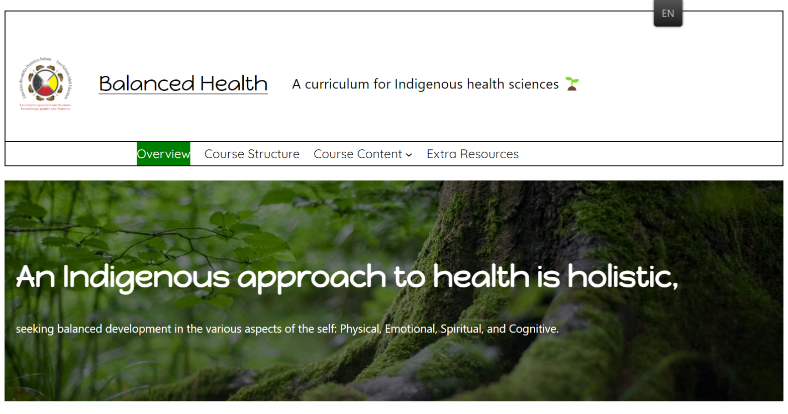 Balanced Health: Indigenous Health Sciences Curriculum – Indigenous ...