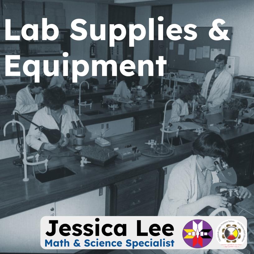 Lab supplies and equipment