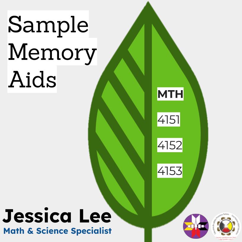 Sample Memory Aids