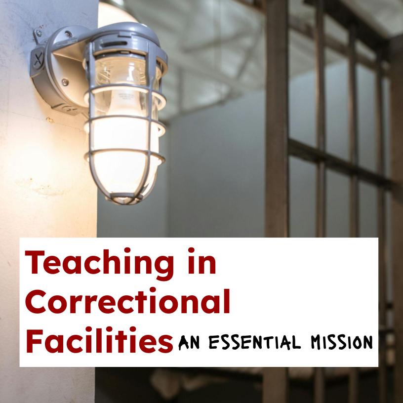 Teaching in Correctional Facilities