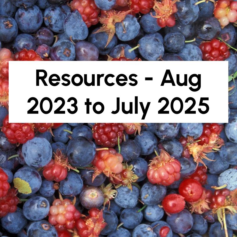 Resources – Aug 2023 to July 2025